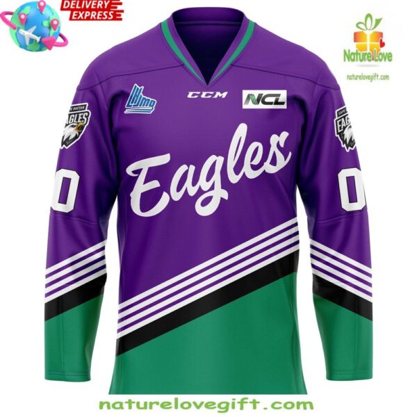 Hockey Fights Cancer Cape Breton Eagles Jersey Special Edition