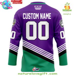 Cape Breton Eagles Hockey Fights Cancer Special Hockey Jersey