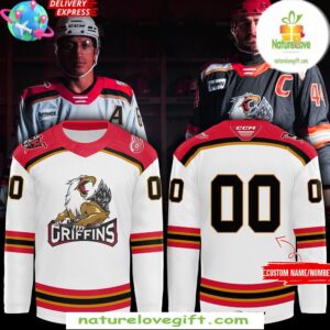 Hockey Jersey Grand Rapids Griffins CCM Quicklite 2025 White