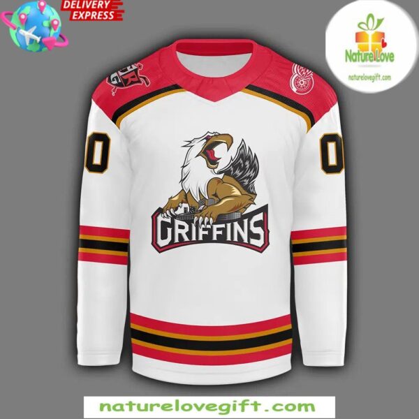 Hockey Jersey Grand Rapids Griffins CCM Quicklite 2025 White