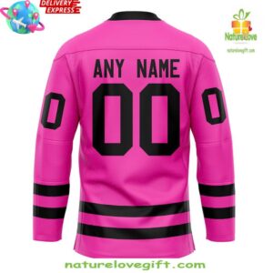 Saint John Sea Dogs Pink In The Rink Special Hockey Jersey