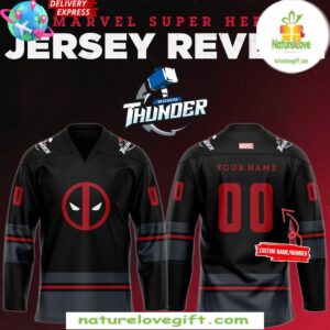 Wichita Thunder Super Hero Night Hockey Jersey Reveal