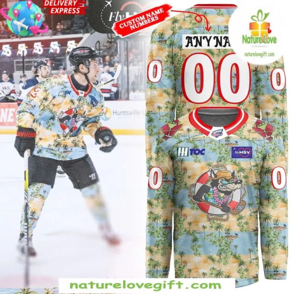 Huntsville Havoc 2025 Margaritaville Hockey Jersey