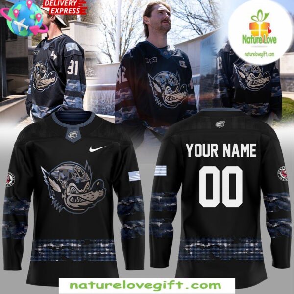 Huntsville Havoc 2025 Military Night Hockey Jersey