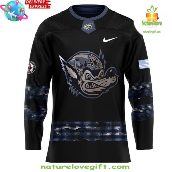 Huntsville Havoc 2025 Military Night Hockey Jersey