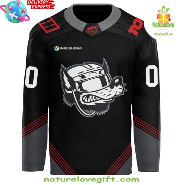 Huntsville Havoc Glow Hockey Jersey Dark Special Edition
