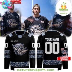 Huntsville Havoc Military Night Hockey Jersey Limited Edition