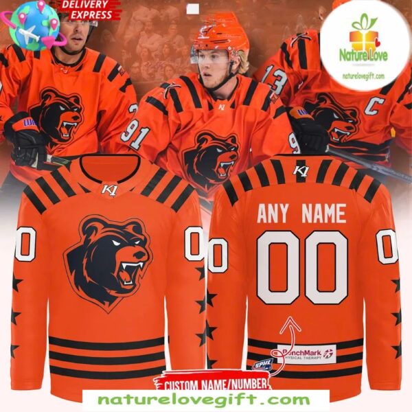 Ice Bears 2025 SPHL Playoffs Hockey Jersey Knoxville
