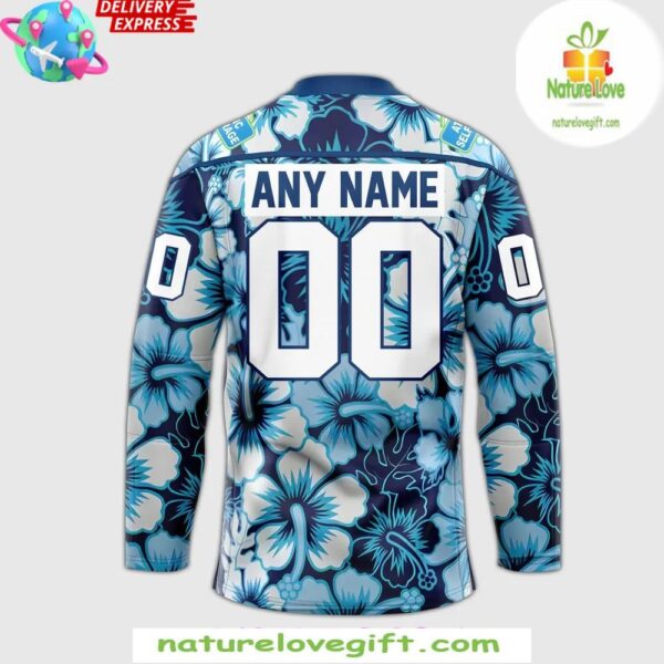 Jacksonville Icemen 2025 Game Worn Hockey Jersey Warm Up