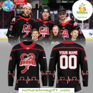 Jayden DeLuca Idaho Steelheads Special Jersey Hockey