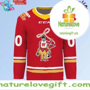 Calgary Wranglers Kids Friday Special Hockey Jersey InspirDG 2