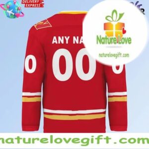 Calgary Wranglers Kids Friday Special Hockey Jersey InspirDG 3