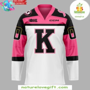 Kingston Frontenacs x Pink in the Rink 2024 Hockey Jersey