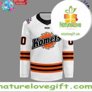 Fort Wayne Komets 2025 Kelly Cup Playoffs Official Hockey Jersey InspirDG 2
