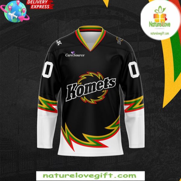 Komets Hockey Jersey 2025 MLK Night Fort Wayne Special