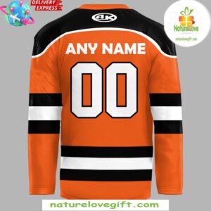 Fort Wayne Komets New 2024 Orange Hockey Jersey