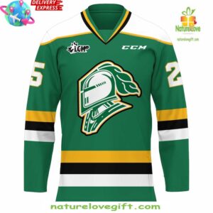 London Knights Memorial Cup 2025 Special Hockey Jersey InspirDG 2