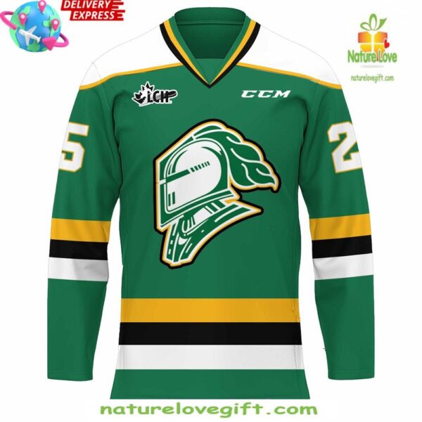 London Knights 2025 Memorial Cup Hockey Jersey Special Edition