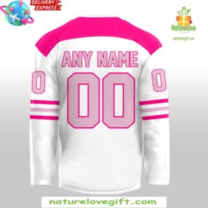 London Knights Pink In The Rink 2024 Hockey Jersey