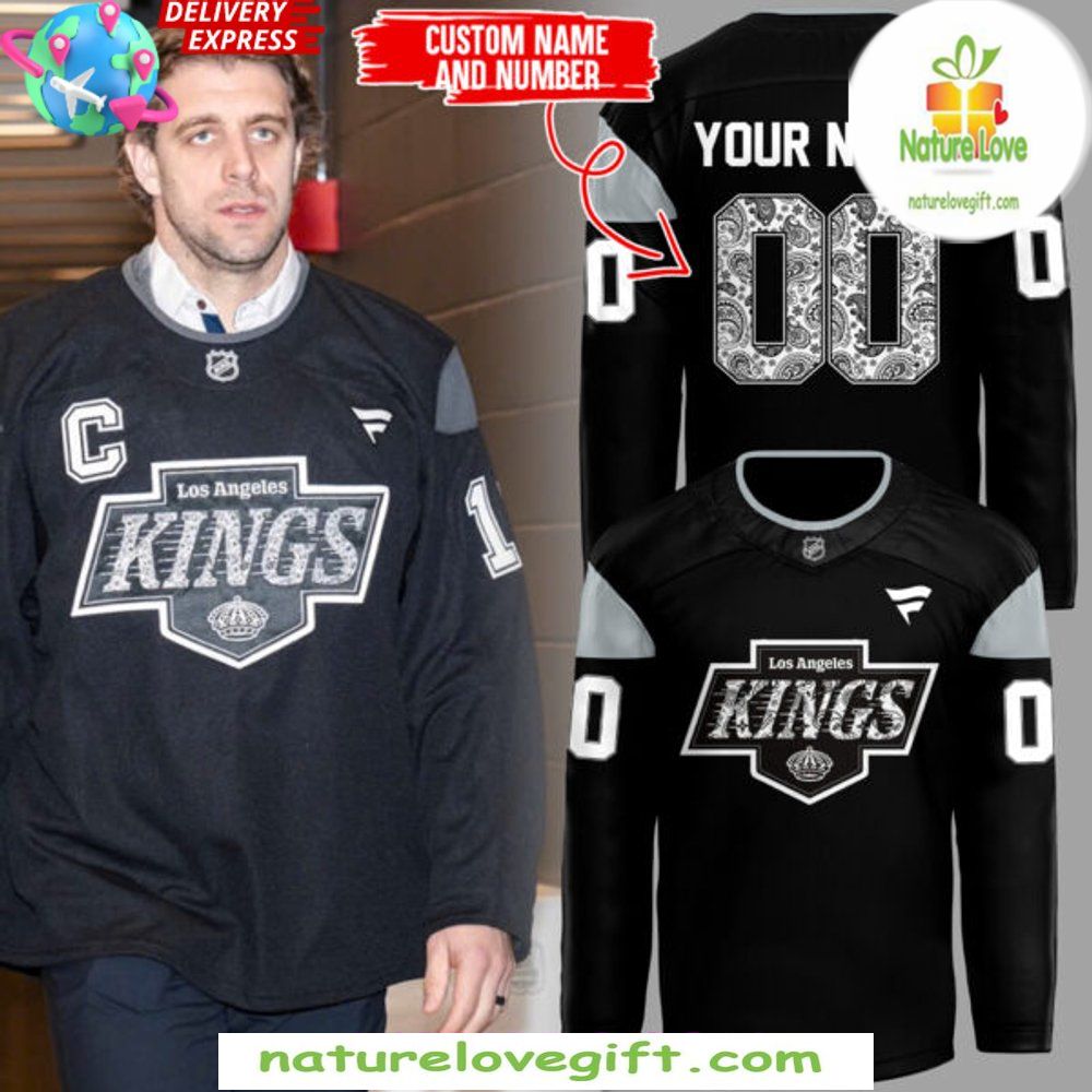 Los Angeles Kings 2025 Black History Month Hockey Jersey Los Angeles Kings 2025 Black History Month Hockey Jersey