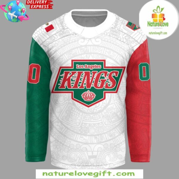 Los Angeles Kings 2025 Mexican Heritage Night Hockey Jersey