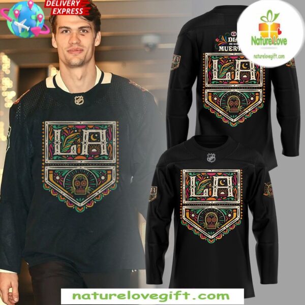 Los Angeles Kings Dia De Los Muertos Hockey Jersey