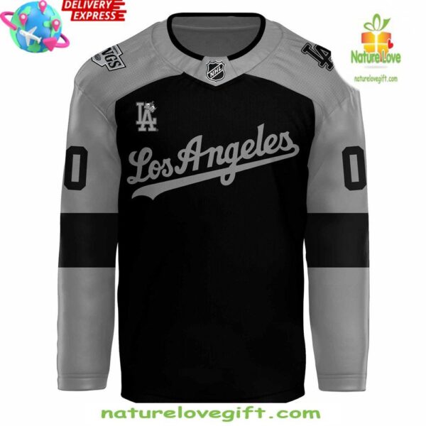 Los Angeles Kings Dodgers Night Hockey Jersey Special Edition
