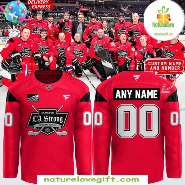 Los Angeles Kings LA Strong Red Limited Jersey