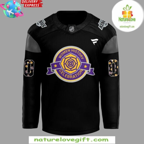 Los Angeles Kings Womens History Month 2025 Hockey Jersey