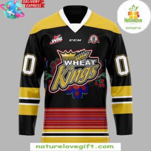 Brandon Wheat Kings Louis Riel Night Jersey Auction