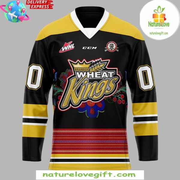 Louis Riel Night Jersey Auction Brandon Wheat Kings Hockey