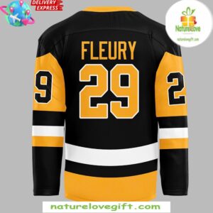 Pittsburgh Penguins Marc Ander Fleury Special Hockey Jersey