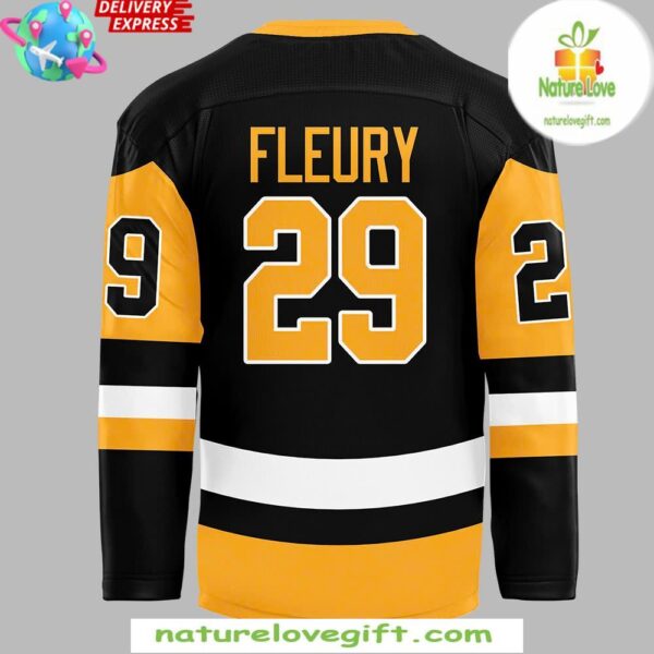 Marc-Andre Fleury Pittsburgh Penguins Hockey Jersey