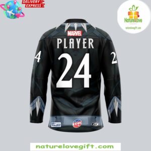Adirondack Thunder Marvel Super Hero Night 2024 Hockey Jersey