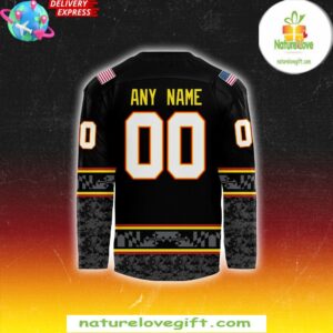 Maryland Black Bears Veterans Day Special Hockey Jersey
