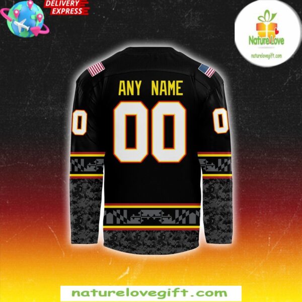 Maryland Black Bears Hockey Jersey Veterans Day Special