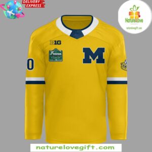 Michigan Wolverines Wrigley Field Frozen Confines 202425 Hockey Jersey