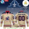 Milwaukee Admirals 2025 Beige Alternate Hockey Jersey