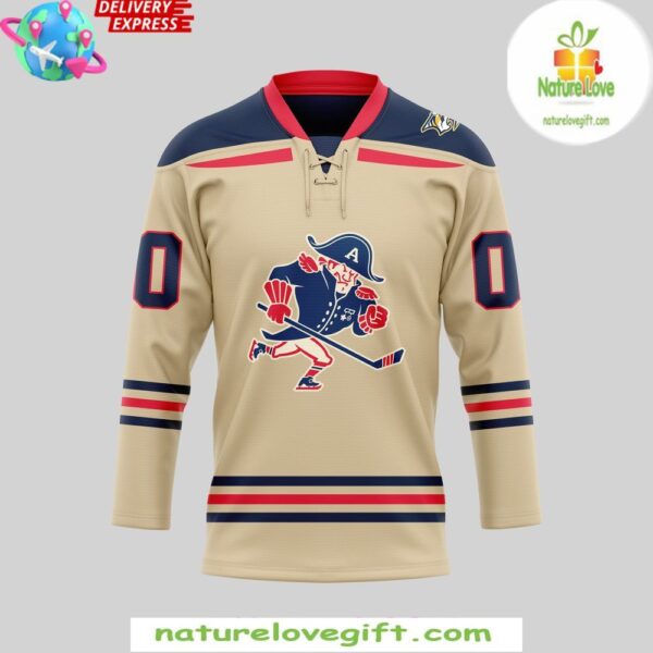 Milwaukee Admirals 2025 Beige Alternate Hockey Jersey
