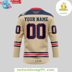 Milwaukee Admirals New 2024 Beige Alternate Hockey Jersey