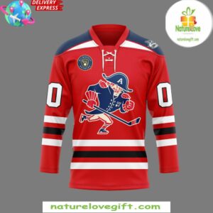 Milwaukee Admirals New 2024 Red Alternate Hockey Jersey