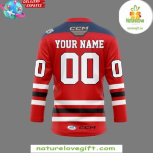 Milwaukee Admirals New 2024 Red Alternate Hockey Jersey