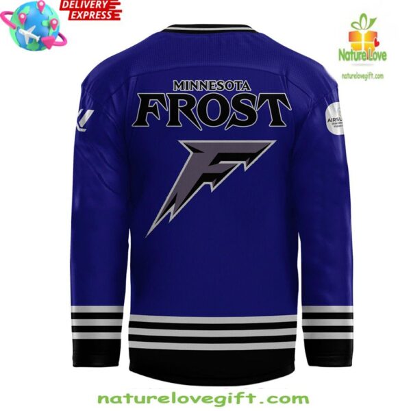 Minnesota Frost 2025 Hockey Jersey Mens Team Apparel