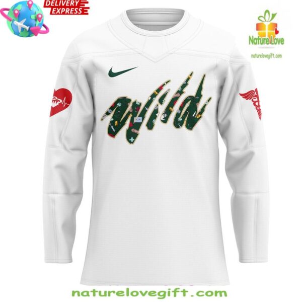 Minnesota Wild 2025 Nurses Appreciation Jersey