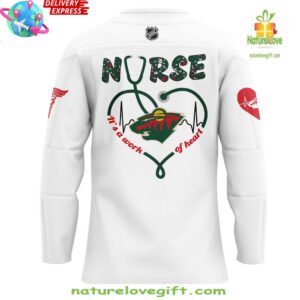 Minnesota Wild Nurses Appreciation 2025 Jersey InspirDG 3