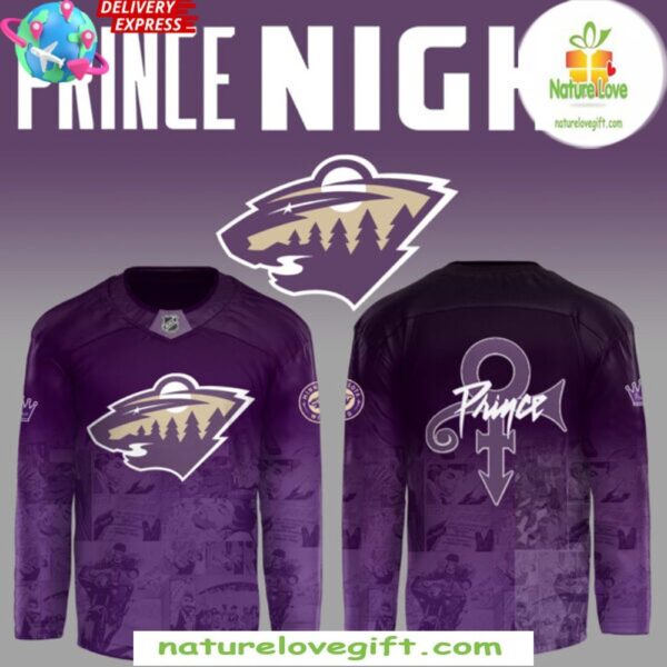 Minnesota Wild 2025 Prince Night Hockey Jersey