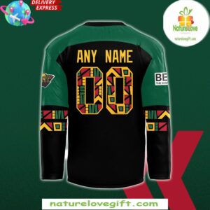 Minnesota Wild Black History Celebration Special Hockey Jersey