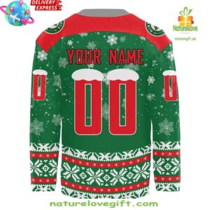 Minnesota Wild Merry Christmas Holiday Special Hockey Jersey