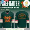 Minnesota Wild Hockey Jersey Firefighter Appreciation Night