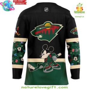 Minnesota Wild Mickey Friends Special Hockey Jersey